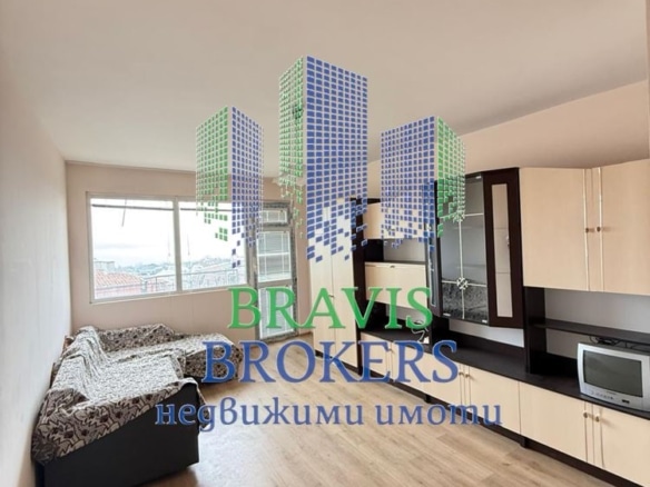 БРИЗ – ГОЛЯМ ДВУСТАЕН АПАРТАМЕНТ 95кв.м – МОРСКА ГЛЕДКА – ПАНОРАМА – СРЕДЕН ЕТАЖ - 0