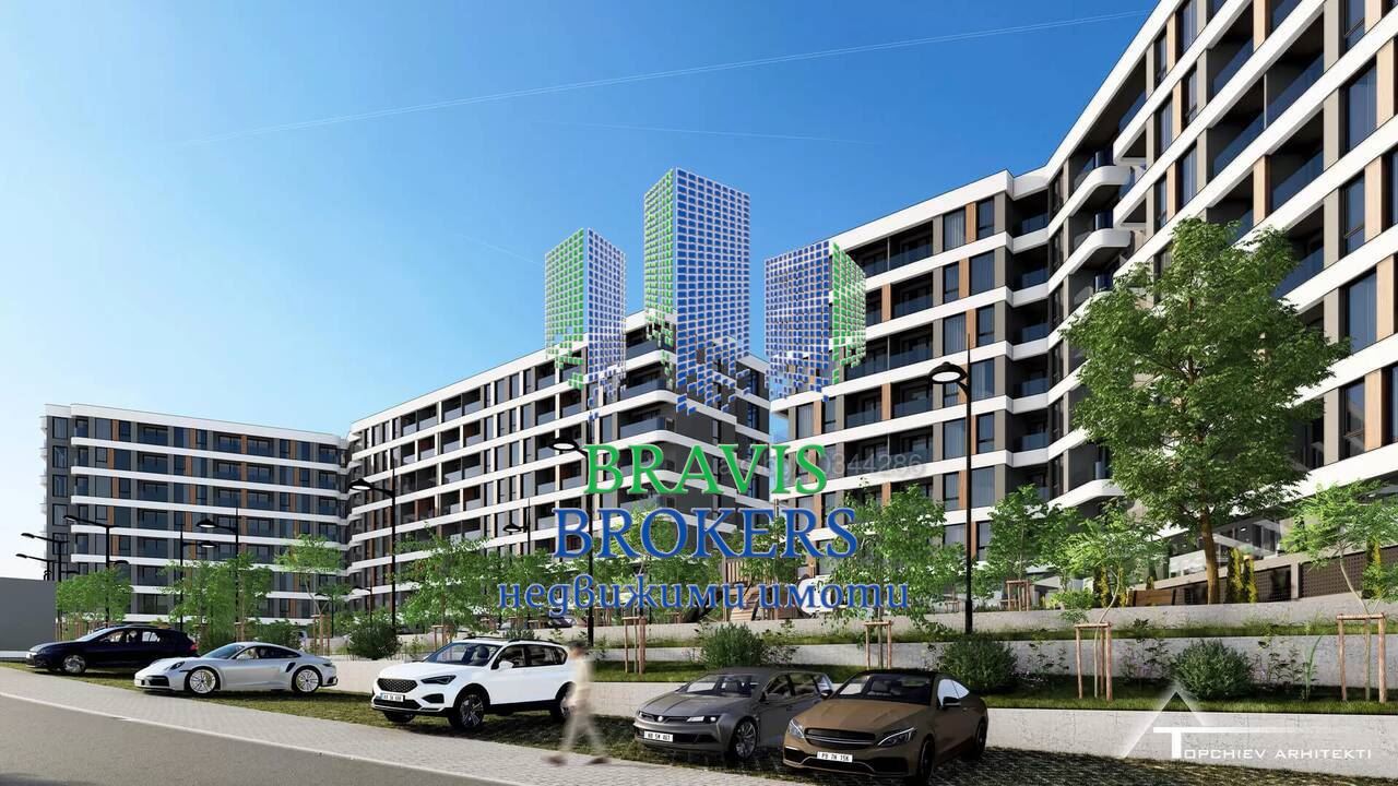 ВАРНА - ЛУКСОЗНА СГРАДА — ПАНОРАМЕН ДВУСТАЕН с ПАРКОМЯСТО — СРЕДЕН ЕТАЖ – ТОП ЦЕНА - 0