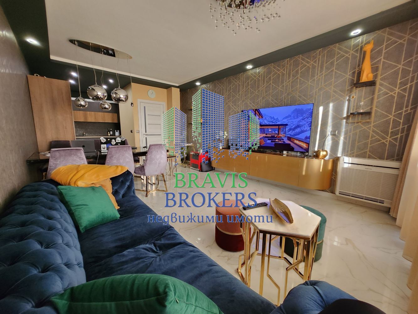 НЕСКРИВАЕМА МОРСКА ПАНОРАМА -- КОРАЛ РЕЗИДЪНС - ДО ПАРК МАРТ -- ЛУКСОЗНО ОБЗАВЕДЕН ТРИСТАЕН АПАРТАМЕНТ В НОВА СГРАДА - 0