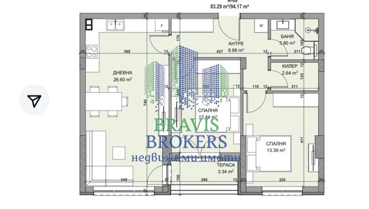 Ж.К. ВЛАДИСЛАВ ВАРНЕНЧИК – РАЗСРОЧЕНО ПЛАЩАНЕ – ТРИСТАЕН АПАРТАМЕНТ – В БЛИЗОСТ ДО ДЖЪМБО – ДНЕВНА 27кв.м – СРЕДЕН ЕТАЖ -- - 0