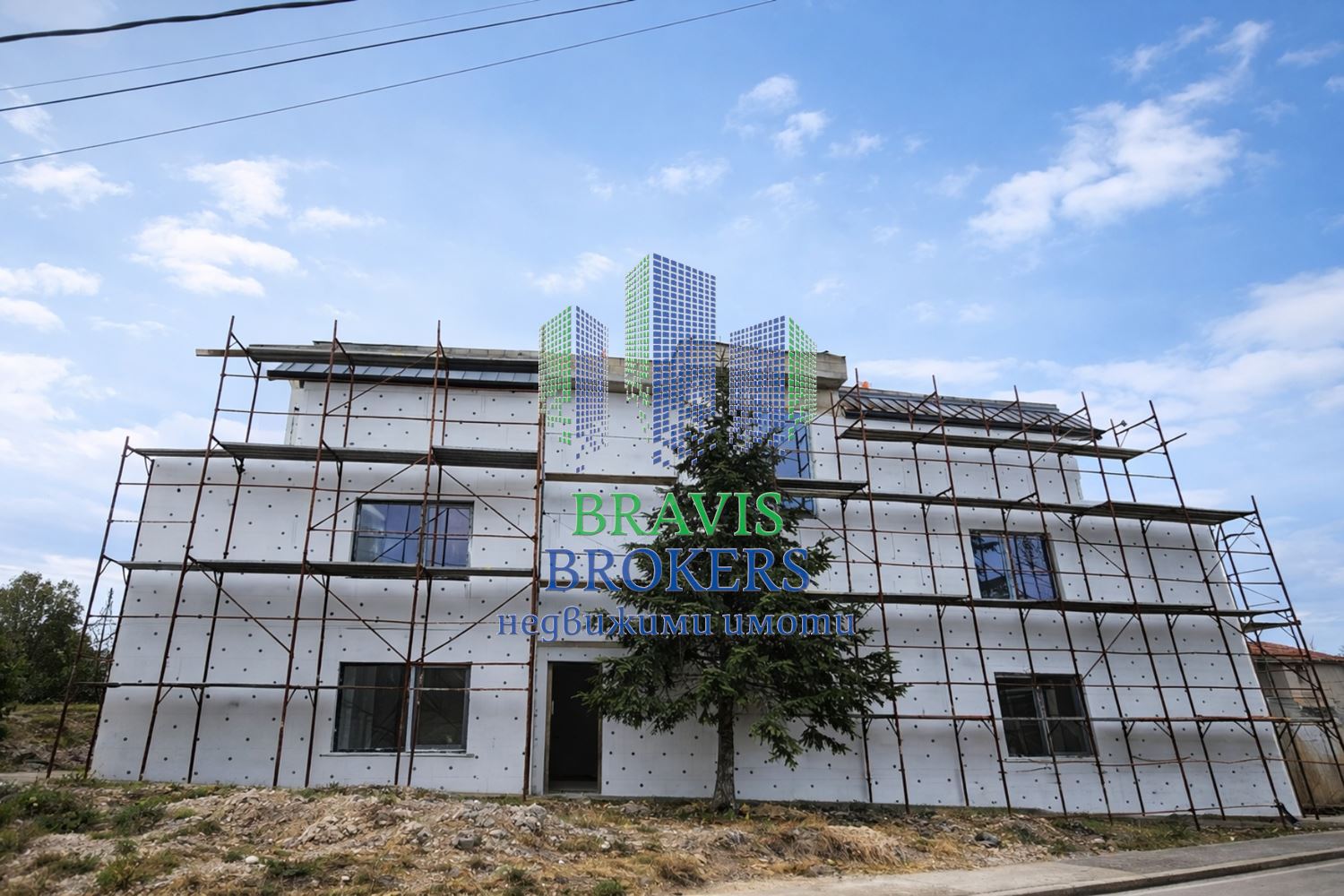 ПЛАТИ 10 % СЕГА ОСТАТЪКА НА ГОТОВА СГРАДА - ДО КУБЧЕТО -- ИНВЕСТИЦИОНЕН ТРИСТАЕН - ДНЕВНА = 26кв.м - НАПРЕДНАЛ ЕТАП НА СТРОИ - 0