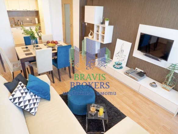 ВАРНА - ТРИСТАЕН ОБЗАВЕДЕН - СРЕДЕН ЕТАЖ - ТУХЛА СГРАДА - 0