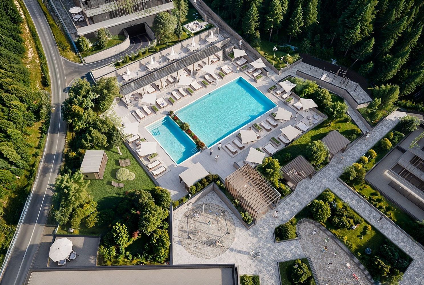 м-т Ален Мак, Варна - ПРЕКРАСЕН ДВУСТАЕН АПАРТАМЕНТ - СРЕДЕН ЭТАЖ - ЛУКСОЗНА СГРАДА С БАСЕЙН - 0