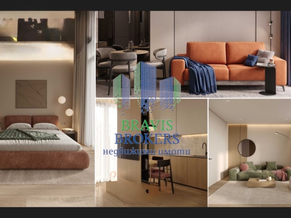 ВАРНА - АЛЕН МАК - ПРОСТОРЕН ДВУСТАЕН - СРЕДЕН ЕТАЖ - НОВА СГРАДА - ТОП ОФЕРТА - 0