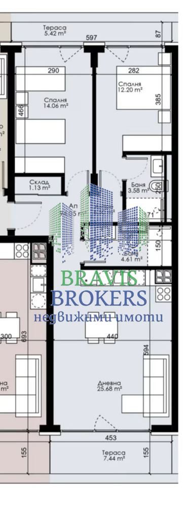 Нова модерна сграда--Трошево-- 30% Сега - 70% При готова сграда - 0