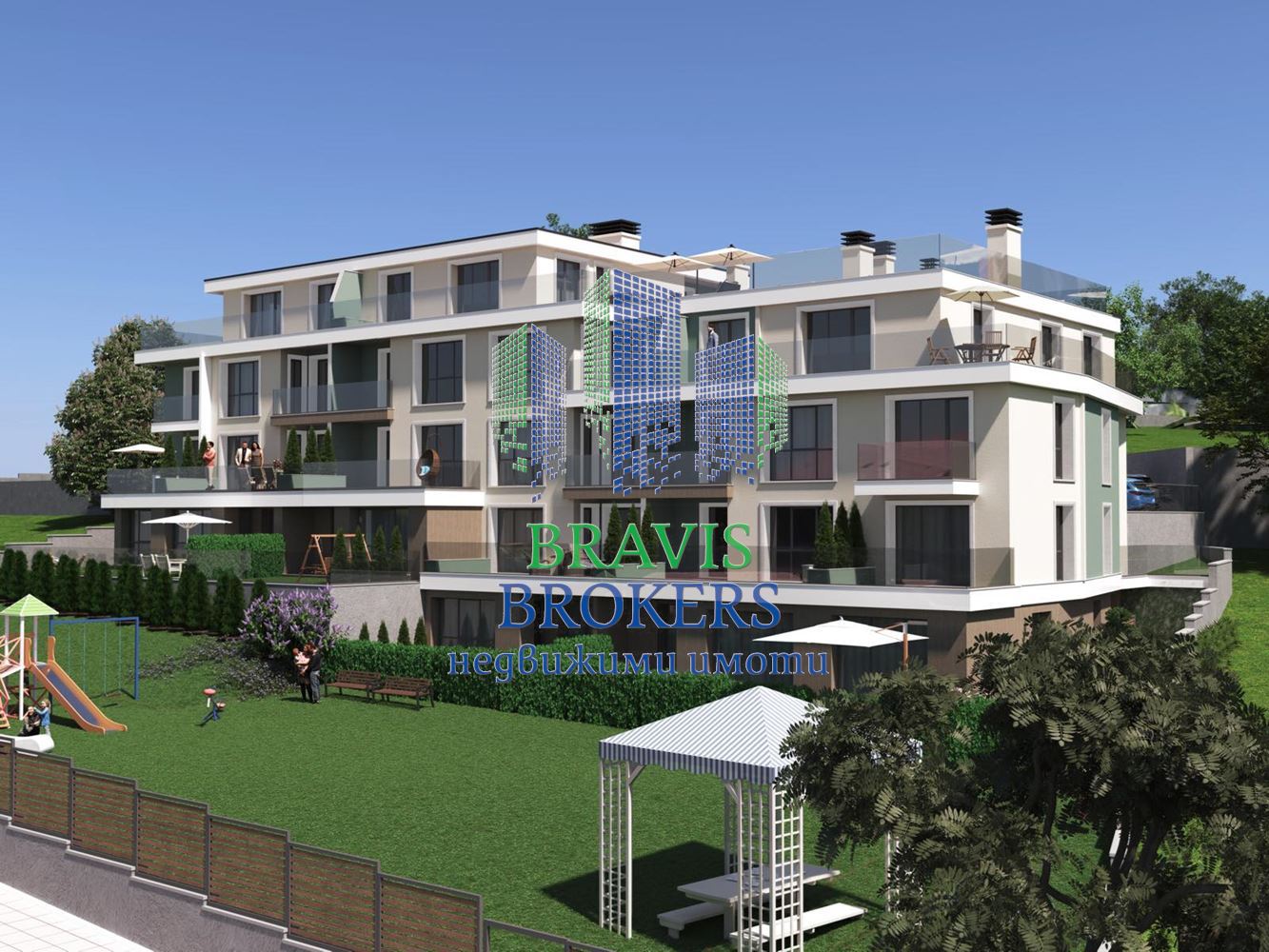 ЕКСКЛУЗИВНО -- ПРОСТОРЕН ДВУСТАЕН = 92 кв.м -- ДНЕВНА = 35 кв.м -- СПАЛНЯ = 13 кв.м - ПАНОРАМНА ОЗЕЛЕНЕНА ТЕРАСА = 32 кв.м - 0