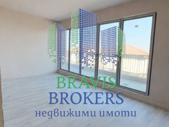 Панорамен двустаен апартамент „до ключ“ в бутикова сграда до плажа в к.к. Слънчев ден, Варна - 0