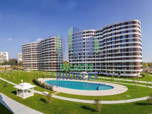 🏡 Дава се под наем обзаведен двустаен апартамент в комплекс „Варна Сити Парк“, гр. Варна - 0