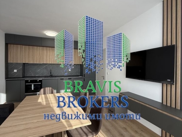 ТРИСТАЕН ОБЗАВЕДЕН - ЮГ - ОТЛИЧЕН ЗА ИНВЕСТИЦИЯ - ПРАВИЛНИ ФОРМИ - 0