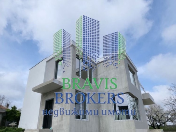 ЕВКСИНОГРАД - ДО БУЛ. КНЯЗ БОРИС - ЛУКСОЗНА КЪЩА С ТРИ СПАЛНИ - РАЗСРОЧЕНО ПЛАЩАНЕ - 0