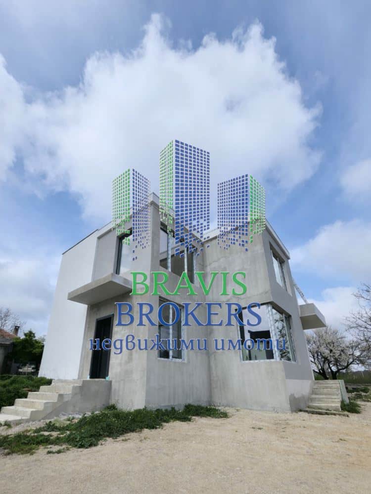 ЕВКСИНОГРАД - ДО БУЛ. КНЯЗ БОРИС - ЛУКСОЗНА КЪЩА С ТРИ СПАЛНИ - РАЗСРОЧЕНО ПЛАЩАНЕ - 0