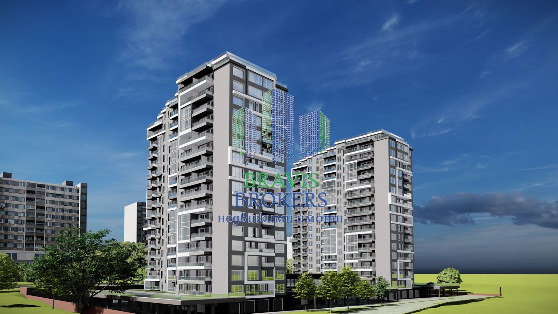 ВАРНА МЛАДОСТ – ТОП ЛОКАЦИЯ – ПРОСТОРЕН ДВУСТАЕН АПАРТАМЕНТ – ДНЕВНА 25 кв.м — НОВА ЛУКСОЗНА СГРАДА - 0