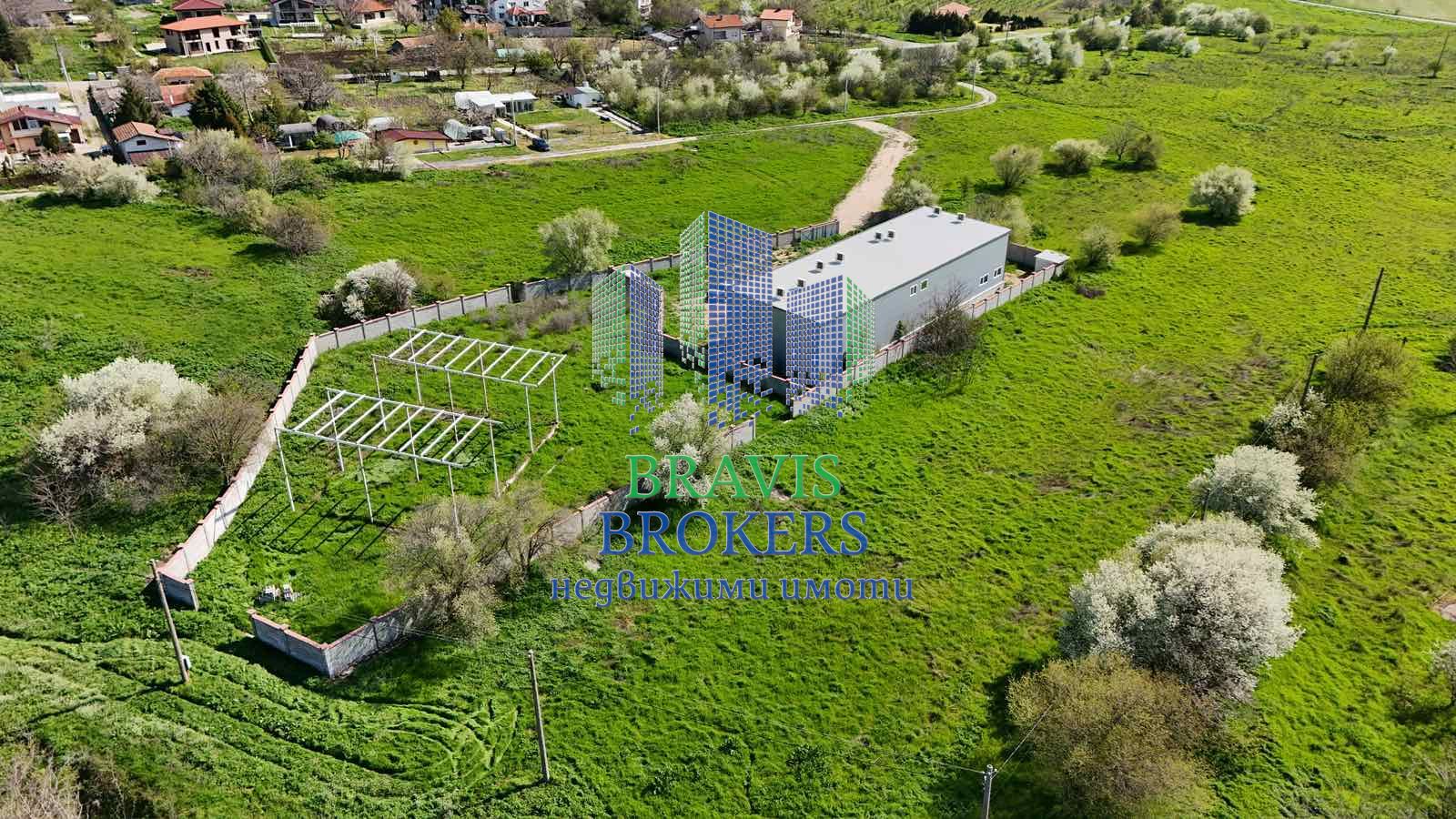 МОДЕРЕН СКЛАД С ЖИЛИЩНА ЧАСТ РЗП = 321 кв.м -- ПАРЦЕЛ ЗА ЗАСТРОЯВАНЕ НА ОФИС СГРАДА РЗП = 300 кв.м - 0