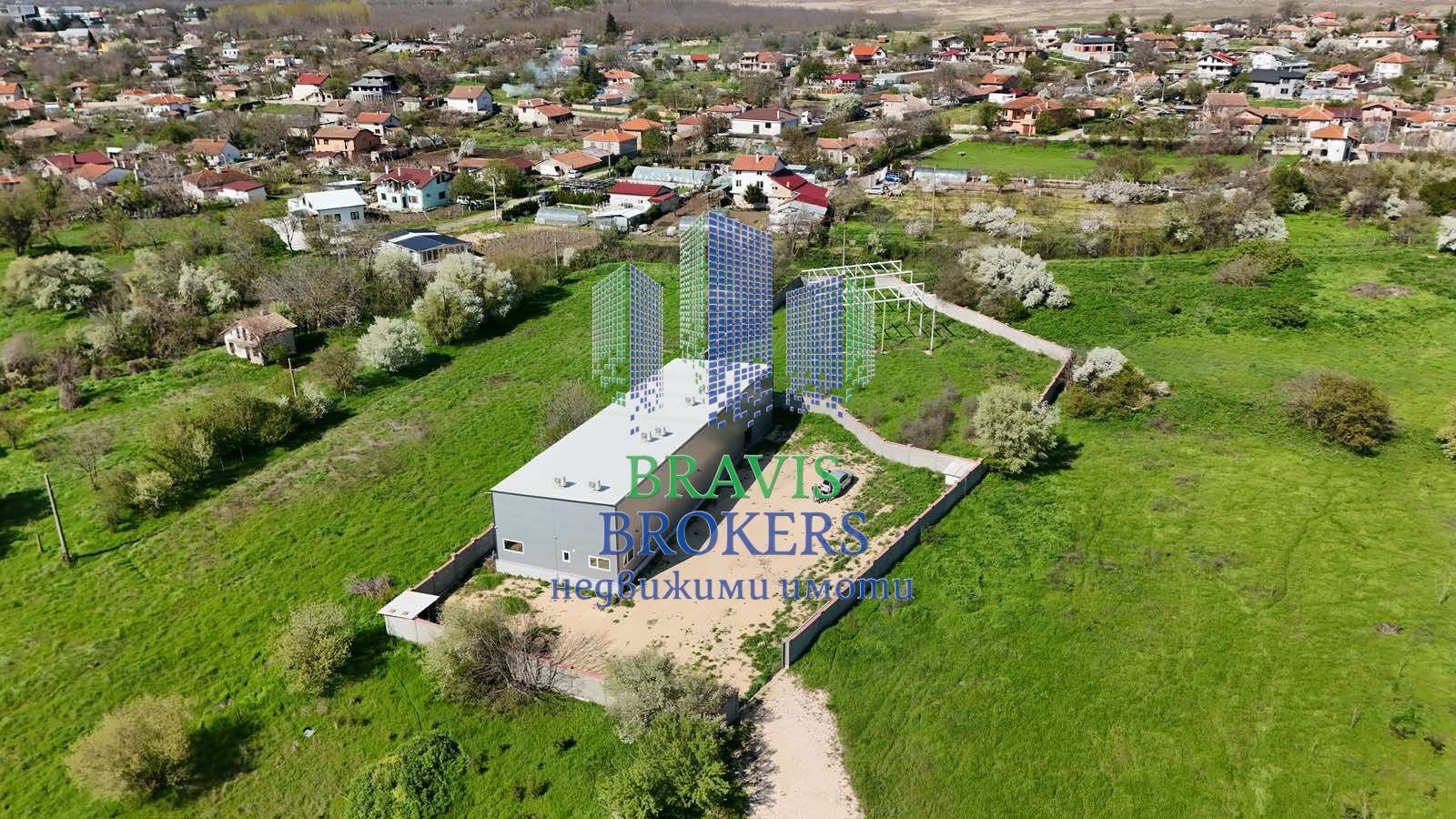 МОДЕРЕН СКЛАД С ЖИЛИЩНА ЧАСТ РЗП = 321 кв.м -- ПАРЦЕЛ ЗА ЗАСТРОЯВАНЕ НА ОФИС СГРАДА РЗП = 300 кв.м - 0