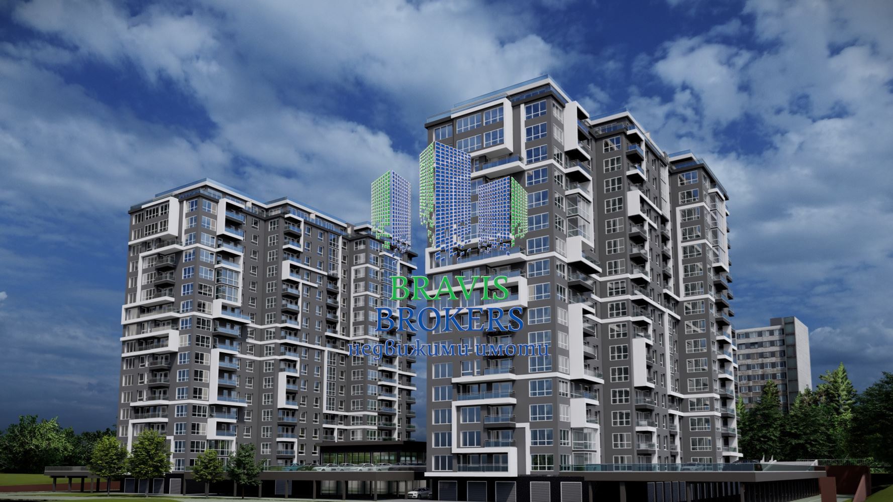 ВАРНА МЛАДОСТ до стадиона – ПАНОРАМЕН ДВУСТАЕН АПАРТАМЕНТ – ДНЕВНА 25 кв.м — НОВА ЛУКСОЗНА СГРАДА - ТОП ЛОКАЦИЯ - 0