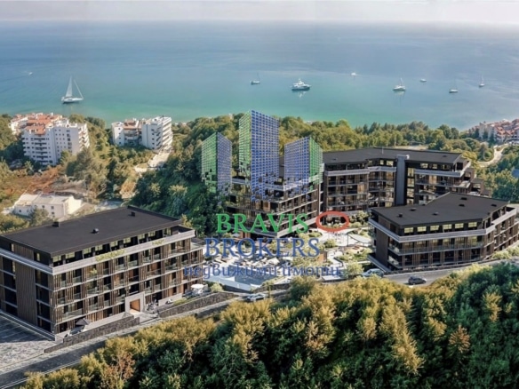 м-т Ален Мак, Варна – ПРЕКРАСЕН ДВУСТАЕН АПАРТАМЕНТ – СОБСТВЕН ДВОР - ЛУКСОЗНА СГРАДА С БАСЕЙН - 0