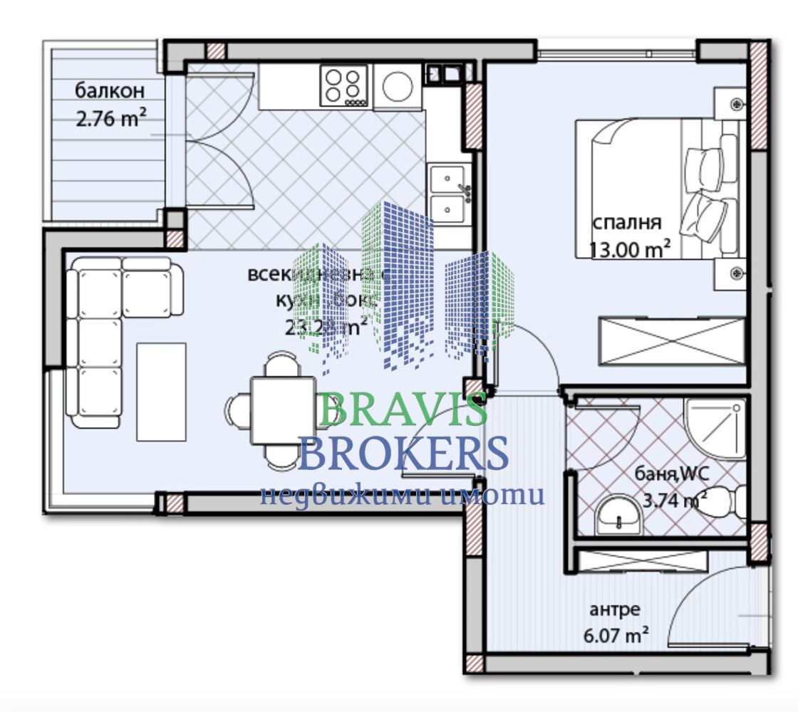 🏡🔥 ВАРНА ВЛАДИСЛАВОВО – ПАНОРАМЕН ДВУСТАЕН 69кв.м – НОВА СГРАДА – СРЕДЕН ЕТАЖ - ТОП ЦЕНА! 🔥🏡 - 0