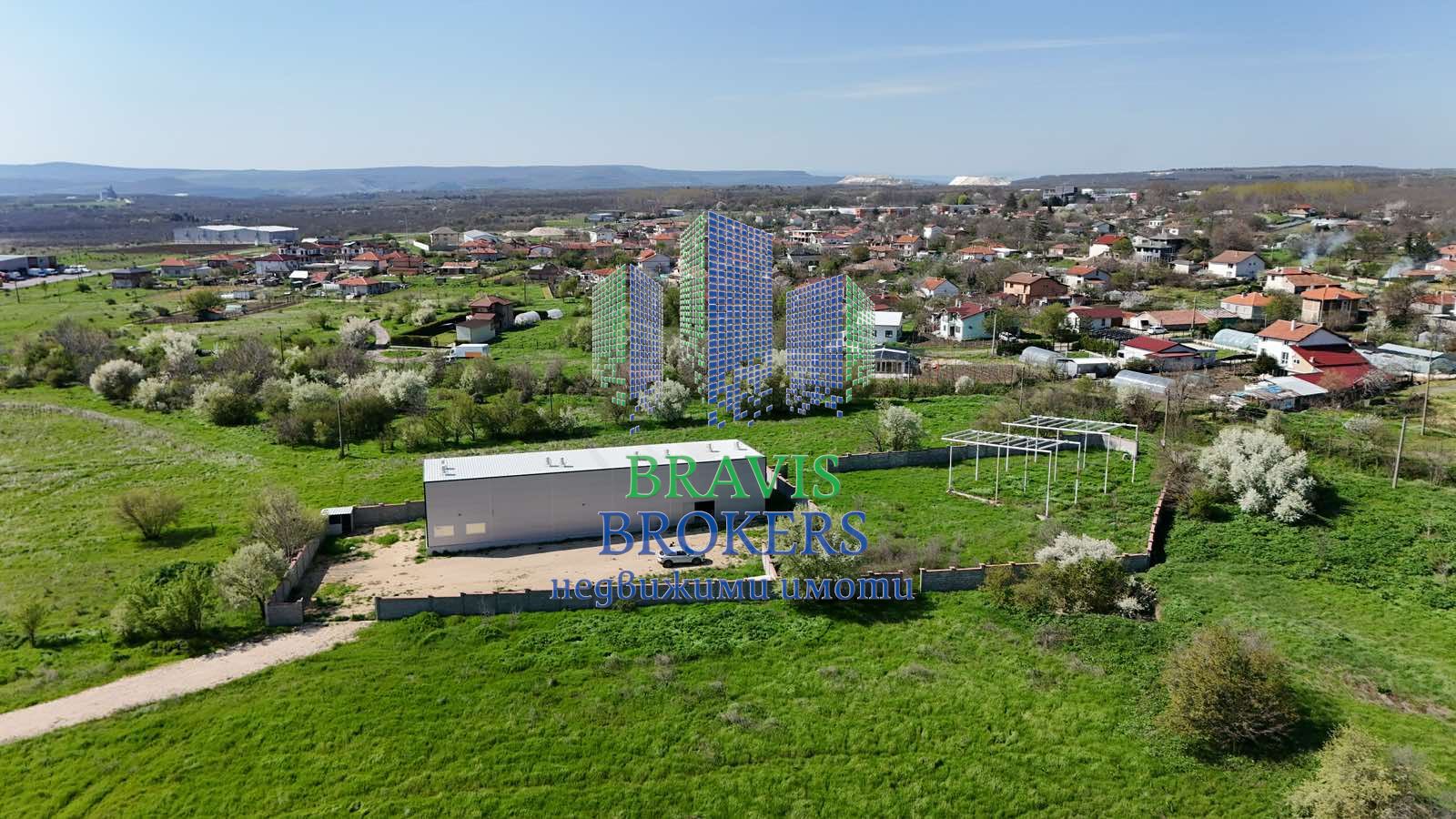 МОДЕРЕН СКЛАД С ЖИЛИЩНА ЧАСТ РЗП = 321 кв.м -- ПАРЦЕЛ ЗА ЗАСТРОЯВАНЕ НА ОФИС СГРАДА РЗП = 300 кв.м - 0