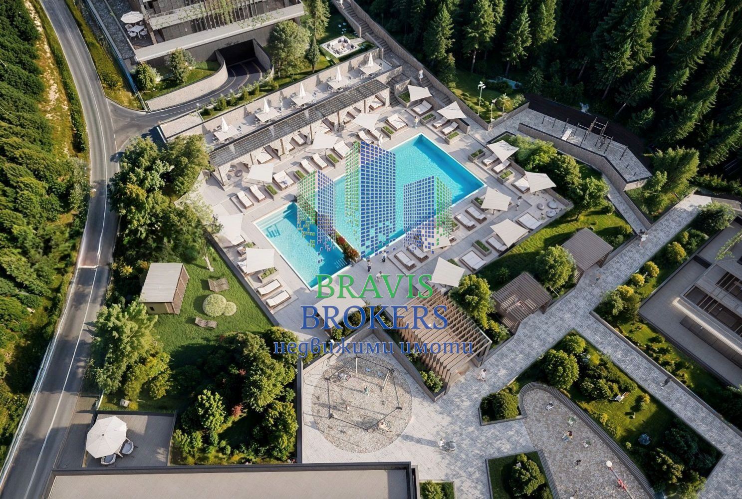 м-т Ален Мак, Варна – ПРЕКРАСЕН ДВУСТАЕН АПАРТАМЕНТ – СОБСТВЕН ДВОР - ЛУКСОЗНА СГРАДА С БАСЕЙН - 0