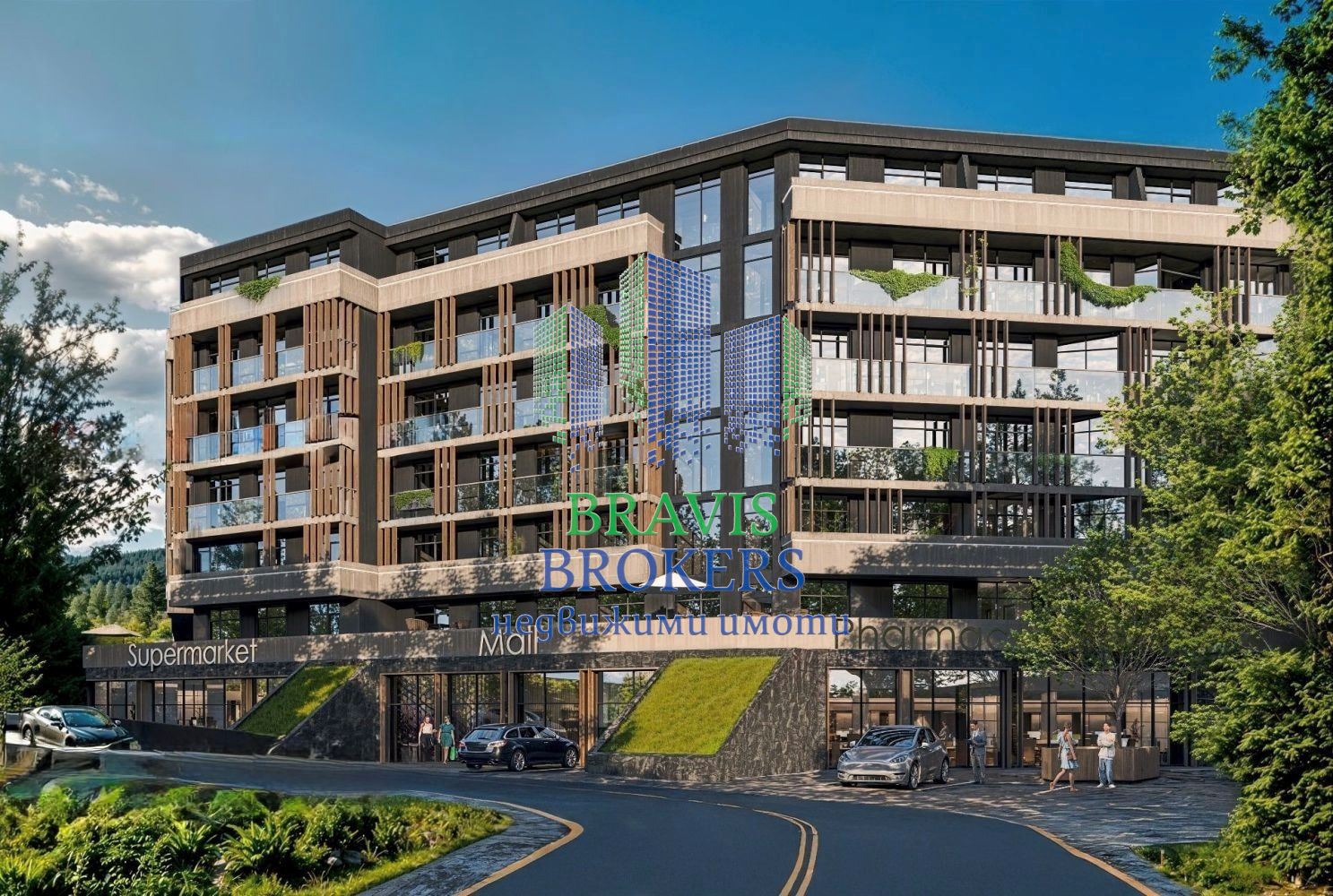 м-т Ален Мак, Варна – ПРЕКРАСЕН ДВУСТАЕН АПАРТАМЕНТ – СОБСТВЕН ДВОР - ЛУКСОЗНА СГРАДА С БАСЕЙН - 0